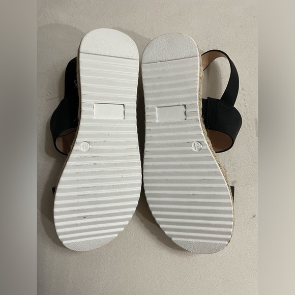 NEW LAICIGO Platform Espadrilles Ankle Buckle Strap Open Toe Wedge Sandals 6.5 - Picture 7 of 11